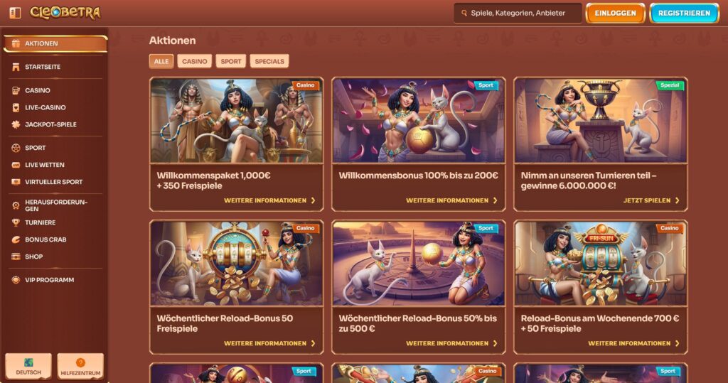 Cleobetra Bonus