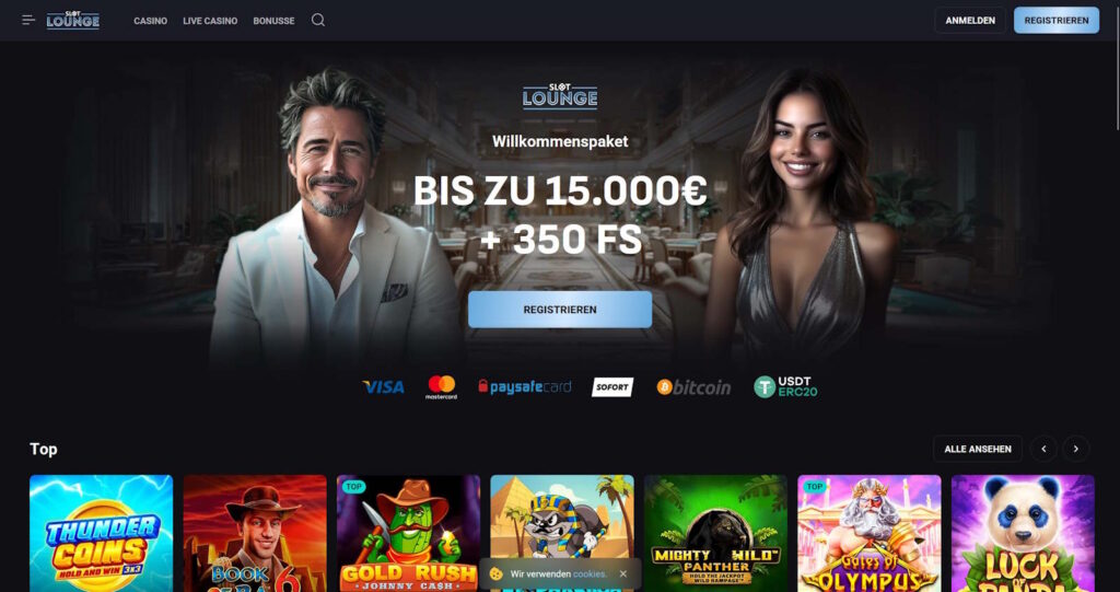 Slotlounge Startseite